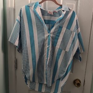 Vintage Eber International Striped Shirt